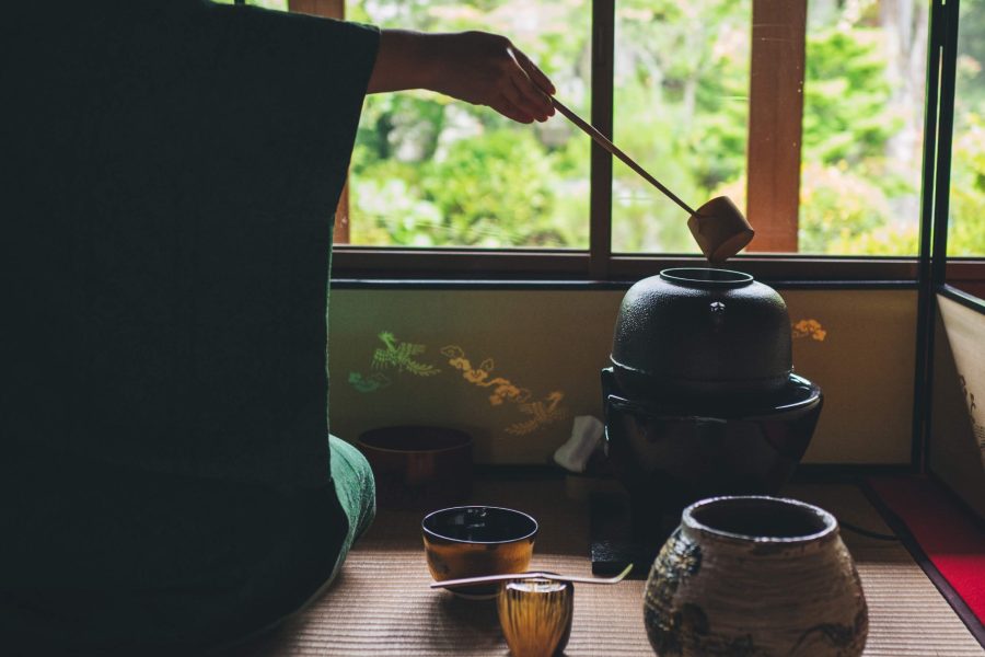 Ceremonia del Té Privada en Jardín Zen