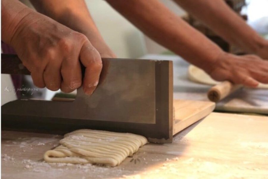 taller de udon artesanal en Osaka